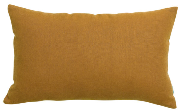 Coussin uni Zeff Bronze 30 x 50 Coussins La Vallée du blanc