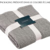 Jeté de lit stonewashed Maia Bronze 240 x 260 – Image 2