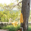 Drap de bain uni Zoe Mimosa 100 x 180 – Image 2