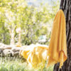 Drap de bain uni Zoe Mimosa 100 x 180 – Image 4