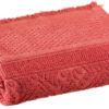 Drap de bain uni Zoé Brique 100 x 180