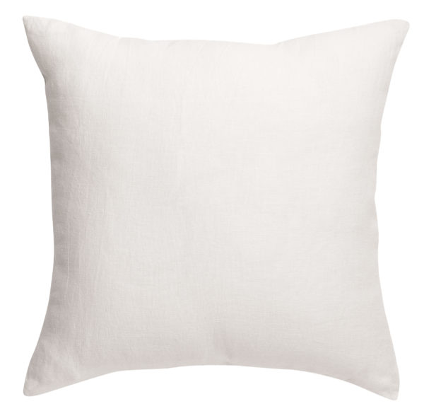 Coussin uni Zeff Blanc 45 x 45 Coussins La Vallée du blanc