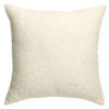 Coussin uni Zeff Craie 45 x 45