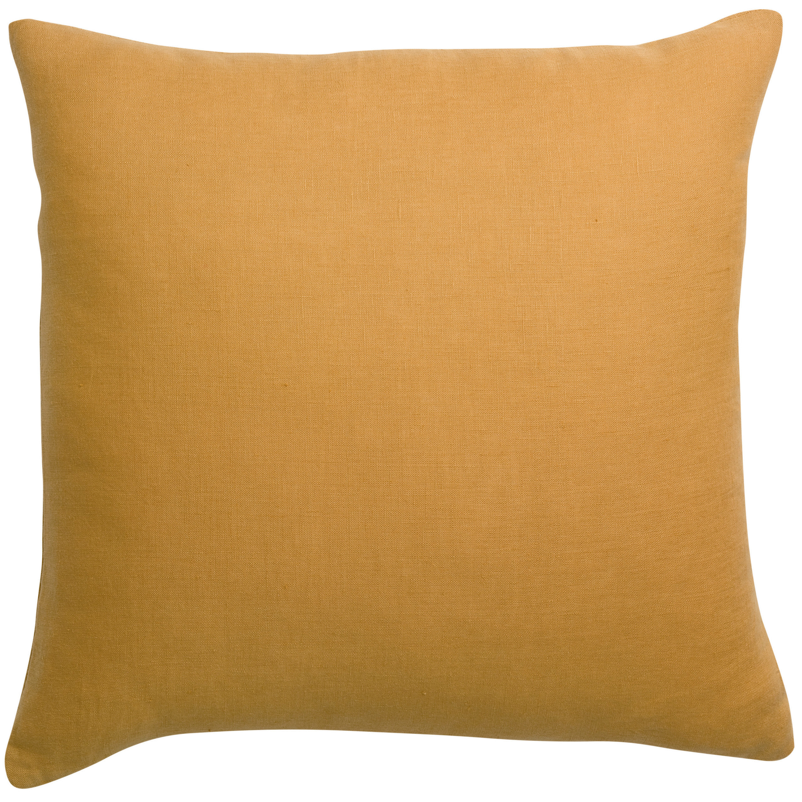 Coussin uni Zeff ocre 45×45 lin coton La Vallée du blanc Coussin uni Zeff ocre 45×45 lin coton Coussins La Vallée du blanc