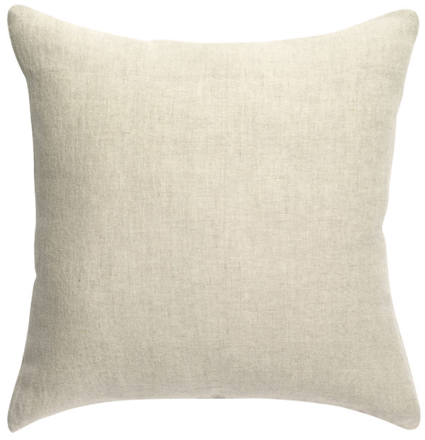 Coussin uni Zeff Naturel 45 x 45 Coussins La Vallée du blanc