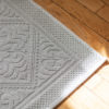 Tapis de bain uni Enzo Jade 54 x 64 – Image 5
