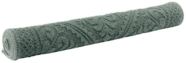 Tapis de bain uni Enzo Thym 54 x 64 Tapis de bain La Vallée du blanc