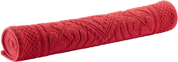 Tapis de bain uni Enzo Brique 54 x 110 Tapis de bain La Vallée du blanc