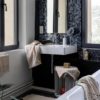Tapis de bain uni Elly Lin 54 x 64 – Image 3