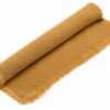 Tapis de bain uni Elly Bronze 54 x 110