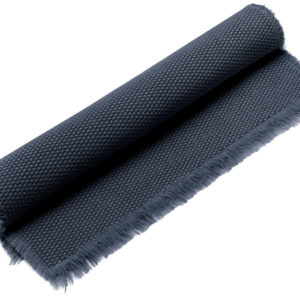 Tapis de bain uni Elly Ombre 54 x 110 Tapis de bain La Vallée du blanc