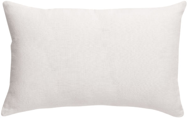 Coussin uni Zeff Blanc 40 x 65 Coussins La Vallée du blanc