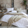 Coussin uni Zeff Blanc 40 x 65 – Image 3