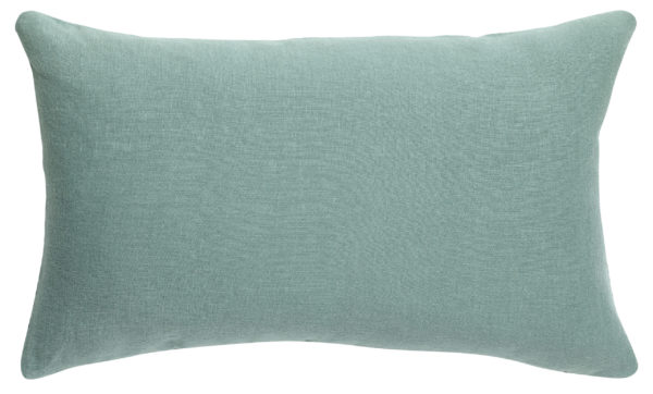 Coussin uni Zeff Vert de gris 40 x 65 Coussins La Vallée du blanc