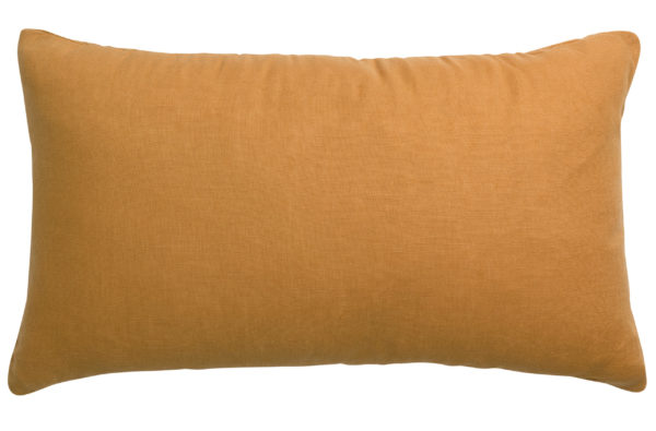 Coussin uni Zeff Ocre 40 x 65 Coussins La Vallée du blanc