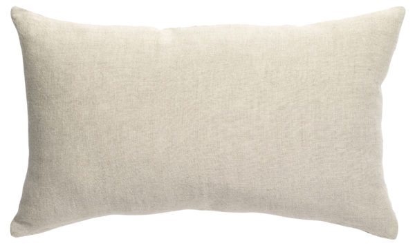 Coussin uni Zeff Naturel 40 x 65 Coussins La Vallée du blanc
