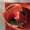 Tapis de bain uni Etia Rooibos 54 x 110 – Image 2