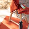 Tapis de bain uni Etia Rooibos 54 x 110 – Image 3