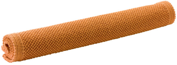 Tapis de bain uni Etia Moutarde 54 x 110 Tapis de bain La Vallée du blanc