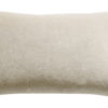 Coussin uni Elise Grège 30 x 50