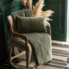 Coussin uni Elise Verveine 30 x 50 – Image 3