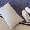 Coussin uni Elise Perle 30 x 50 – Image 2