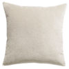 Coussin uni Elise Grège 45 x 45