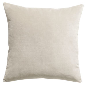 Coussin uni Elise Grège 45 x 45 Coussins La Vallée du blanc