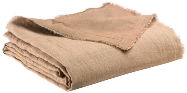 Plaid Zeff nomade Sable 130 x 180 Plaids La Vallée du blanc
