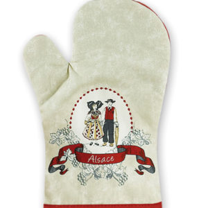 Gant de cuisine Tipisch Ecru 28 x 18 Gants de cuisine La Vallée du blanc