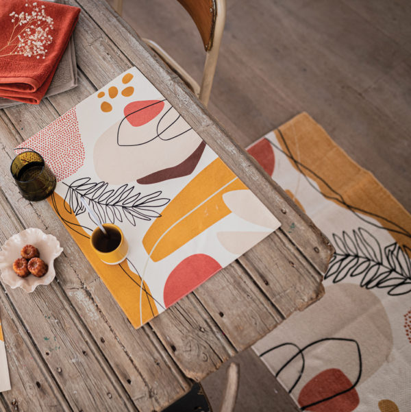 Tapis Legno Multico 60 x 90 Tapis La Vallée du blanc