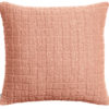Coussin stonewash Swami Argile 45 x 45