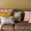 Coussin stonewash Swami Argile 45 x 45 – Image 4