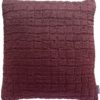 Coussin Stonewashed Swami Prune 45 X 45