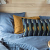 Coussin stonewash Swami Tempête 45 x 45 – Image 2