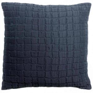 Coussin stonewash Swami Marine 45 x 45 Coussins La Vallée du blanc