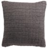 Coussin stonewashed Swami Asphalte 45 x 45