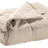 Jeté de lit Stonewashed Zeff Naturel 180 x 260