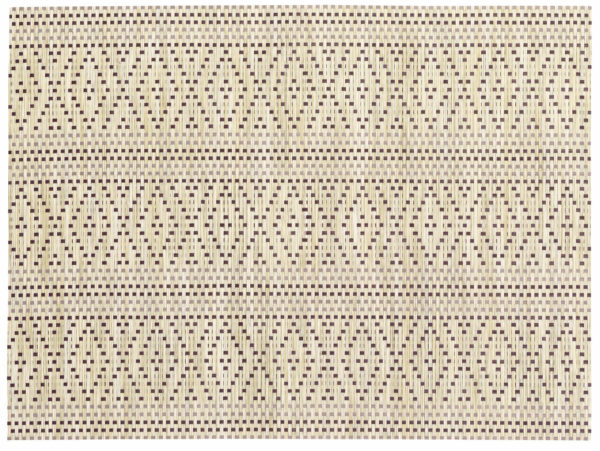 Set de table Panama Prune 33 X 45 Sets de table La Vallée du blanc