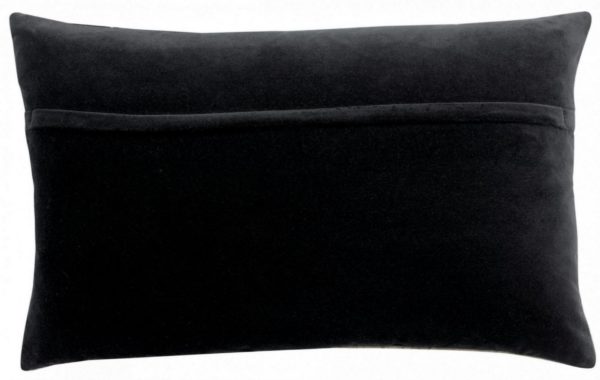 Coussin Rosalie brodé Thym 40 x 65 Coussins La Vallée du blanc