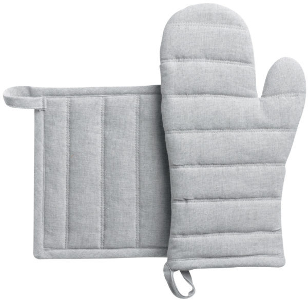 Lot Gant de cuisine/Manique recyclé Jona Perle 15 x 30 Gants de cuisine La Vallée du blanc