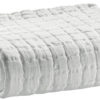Plaid stonewashed Swami Blanc 130 x 200