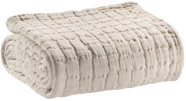 Plaid stonewashed Swami Lin 130 x 200 Plaids La Vallée du blanc