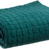 Couvre-lit stonewash Swami Pétrole 240 x 260