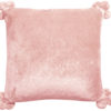 Coussin Tender Pompons Aubepine 45 x 45