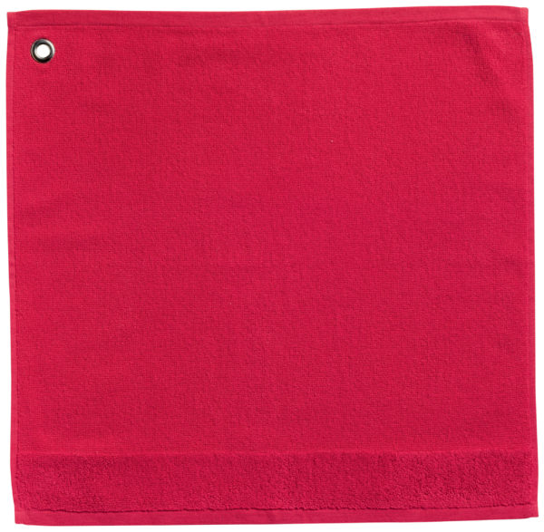 Essuie-mains oeillet Curl Geranium 50 x 50 Essuie-mains La Vallée du blanc