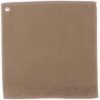 Essuie-mains oeillet Curl Tabac 50 x 50
