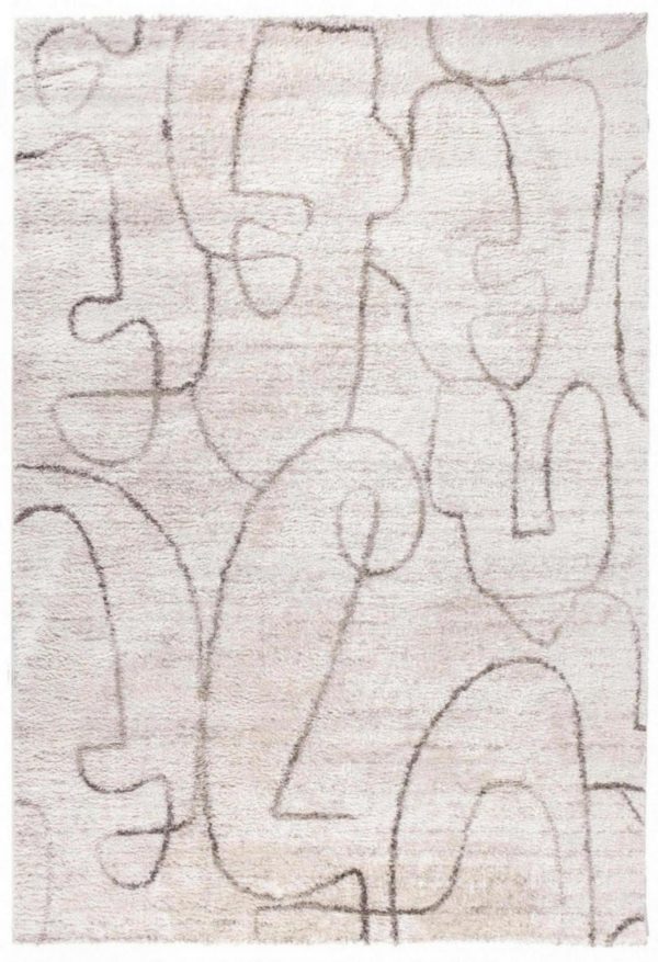 Tapis Livia Neige 160 x 230 Tapis La Vallée du blanc