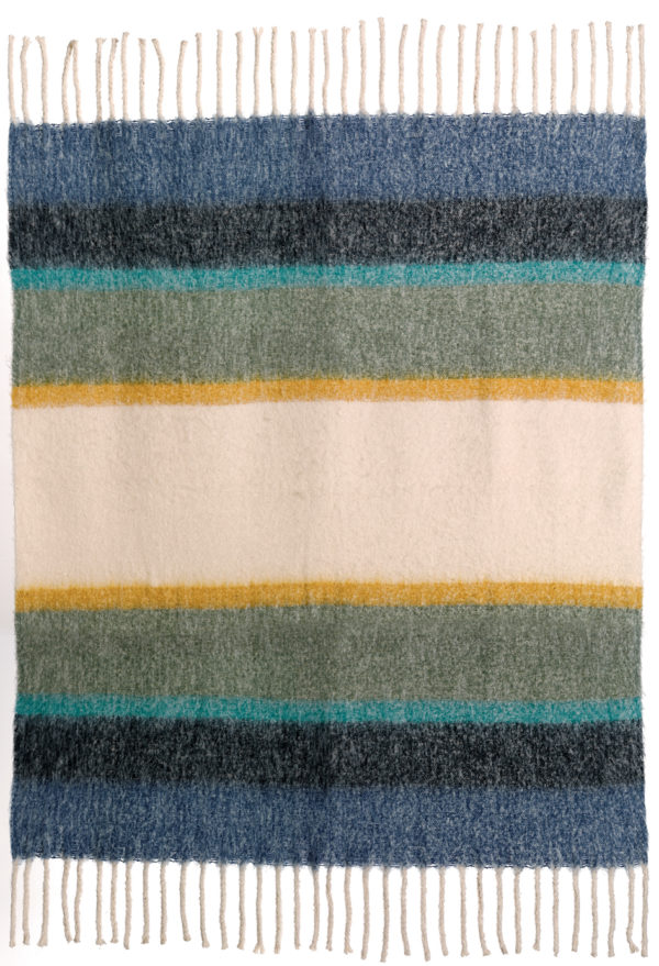 Plaid Isabel Mousse 130 x 160 Plaids La Vallée du blanc