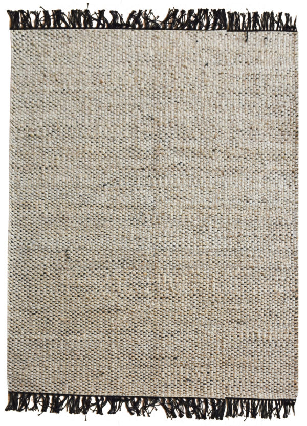 Tapis Rohns Gris 160 x 230 Tapis La Vallée du blanc